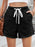 Drawstring Wash Denim Shorts - Byyde