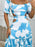 Full Size Cutout Off-Shoulder Printed Maxi Dress Plus Size - Byyde
