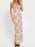 Floral Print Maxi Cami Dress with V-Neck - Byyde