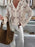 Lace V-Neck Button-Up Cardigan - Byyde
