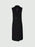 Lapel Collar Sleeveless Longline Blazer - Byyde