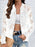 Sheer Lace Zip Up Long Sleeve Jacket - Byyde