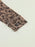 Half Button Leopard Collared Neck Blouse - Byyde