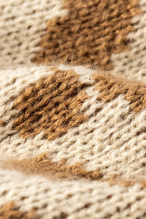 Leopard Pom-Pom Cuffed Beanie - Byyde