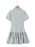 Short Sleeve Bubble Hem Mini Dress - Byyde