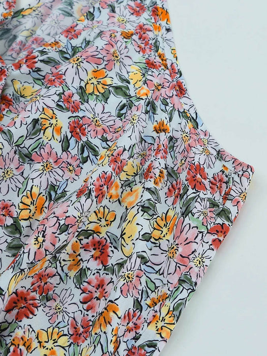 Floral Print Halter Cami - Byyde