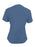 Textured Notched Short Sleeve Blouse - Byyde