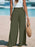 Full Size Drawstring Waist Wide Leg Pants Plus Size - Byyde