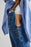 Wide Strap Square Neck Denim Overalls - Byyde