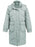 Long Sleeve Longline Hooded Winter Coat with Pockets - Byyde