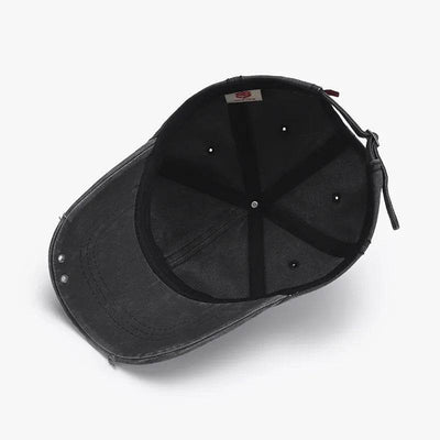 Embroidered Letter Cotton Baseball Cap - Byyde