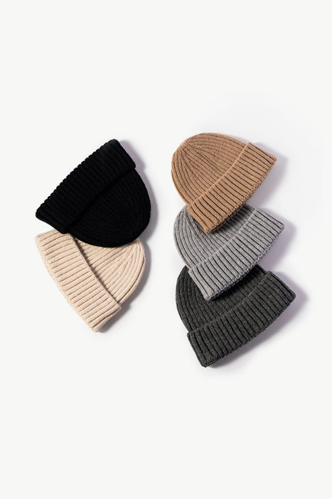 Rib-Knit Cuff Beanie - Byyde