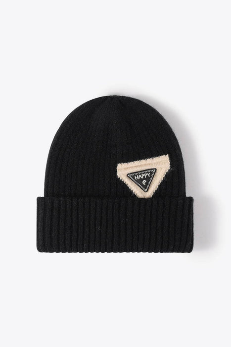 HAPPY Contrast Beanie - Byyde