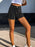 High Waist Wash Denim Shorts - Byyde