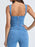 Lace-Up Denim Cami - Byyde
