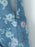 Floral Print Strapless Top and Skort Denim Set - Byyde