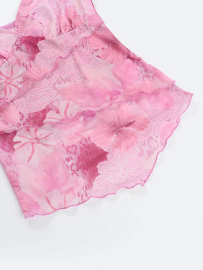 Floral Print Cami Top - Byyde