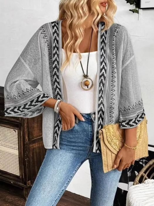 Open Front Kimono Cardigan - Byyde