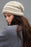 Fuzzy Contrast Striped Thermal Hat - Byyde