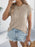 Cable-Knit Round Neck Knit Top - Byyde