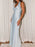 Halter Neck Wrap Maxi Dress with Tie Detail - Byyde