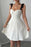 Sweetheart Neck Tie Shoulder Dress - Byyde