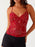 Crisscross Back V-Neck Cami - Byyde