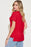 Basic Bae Full Size V-Neck High-Low T-Shirt - Byyde