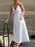 Ruffled V-Neck Maxi Dress - Byyde
