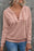 Lace Up Long Sleeve Hoodie - Byyde