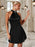 Ruched Grecian Neck Mini Dress - Byyde