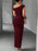 Asymmetrical One Shoulder Bodycon Maxi Dress - Byyde