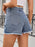 Washed Raw Hem Denim Shorts - Byyde