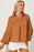 Balloon Sleeve Collared Neck Blouse - Byyde