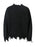Men's Distressed Hem Half-Zip Sweater - Byyde