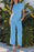 Ribbed Knit Round Neck Top and Pants Casual Set - Byyde