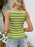 Striped Round Neck Tank - Byyde