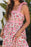 Floral Lace Tied Strap Square Neck Dress with Pockets - Byyde