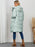 Long Sleeve Longline Hooded Winter Coat - Byyde
