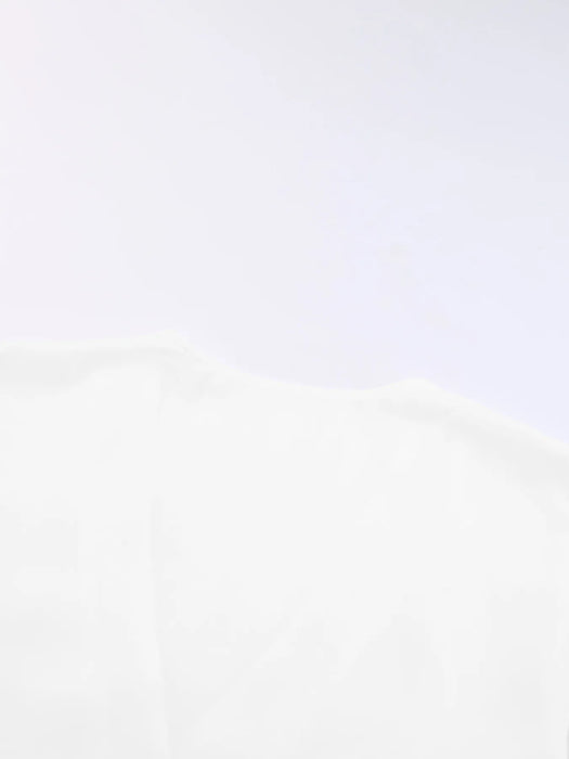 V-Neck Tie-Front Flutter Sleeve Blouse - Byyde