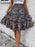 Floral Print Midi Skirt - Byyde