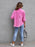 Distressed Drop Shoulder Denim Jacket - Byyde