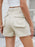 High Waist Utility Pocket Denim Shorts - Byyde
