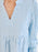Striped Tiered Flounce Sleeve Shirt Dress - Byyde