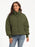 Zip Up Turtleneck Long Sleeve Puffer Jacket - Byyde