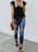 V-Neck Tie-Front Flutter Sleeve Blouse - Byyde