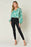 Double Take Full Size Printed Ruffle Trim Balloon Sleeve Shirt - Byyde