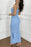 Cutout Side Slit Maxi Tank Dress - Byyde