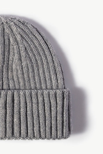 Rib-Knit Cuff Beanie - Byyde
