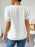 Swiss Dot Short Sleeve Blouse - Byyde
